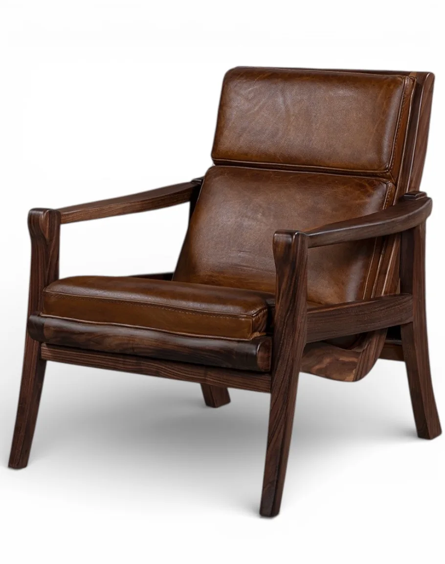 Breckenridge Saddle Leather Chair